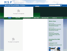 Tablet Screenshot of msp2010.auma.ca