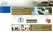 Tablet Screenshot of discover.auma.ca
